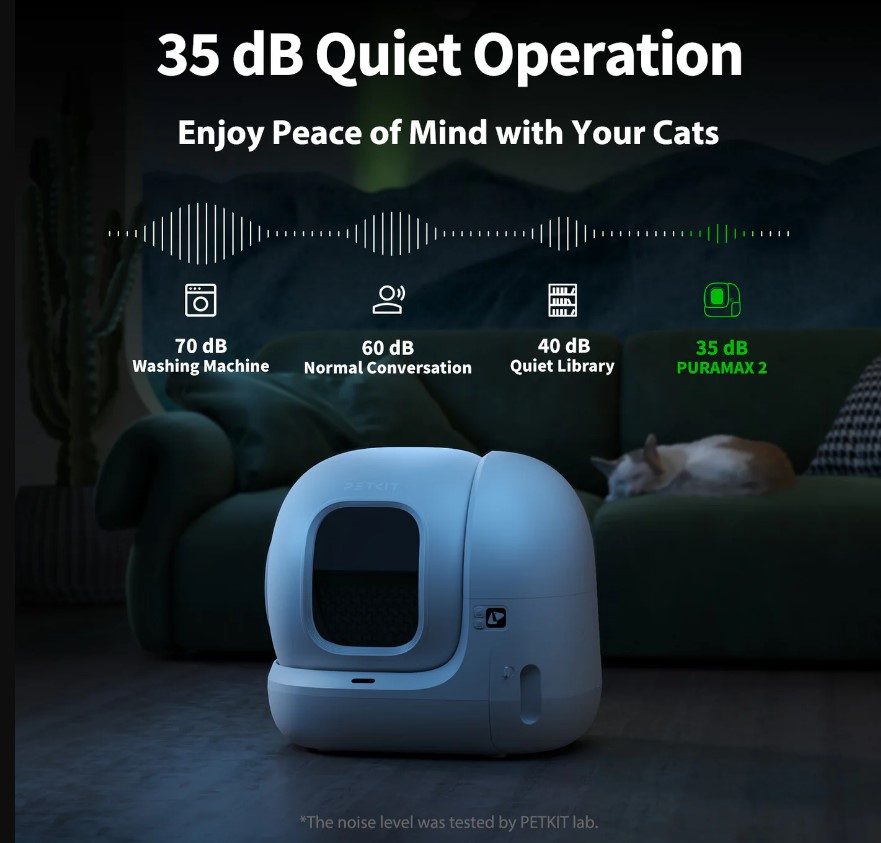 Automata macska WC Petkit PuraMax 2 5
