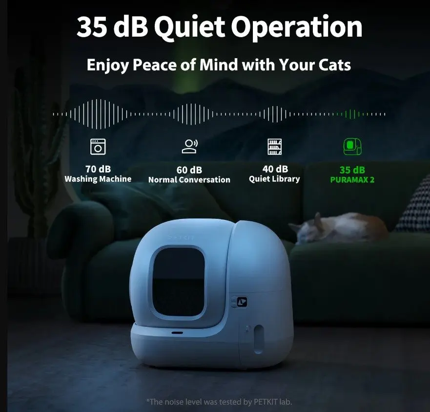 Automata macska WC Petkit PuraMax 2 5
